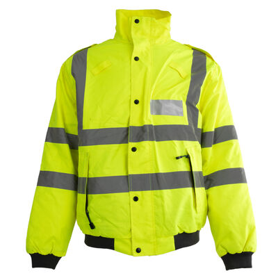 British Hi-Vis Safety Jacket | Lined [7 Jackets/Unit]